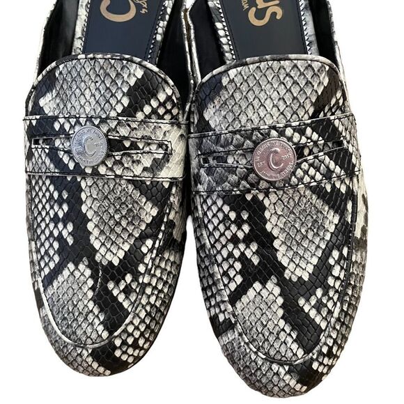 Circus by Sam Edelman ~ Embossed Snake Skin ~ Slip On Mule ~ size 9 - Picture 2 of 9